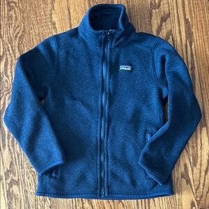 Patagonia Navy Blue Fleece Jacket